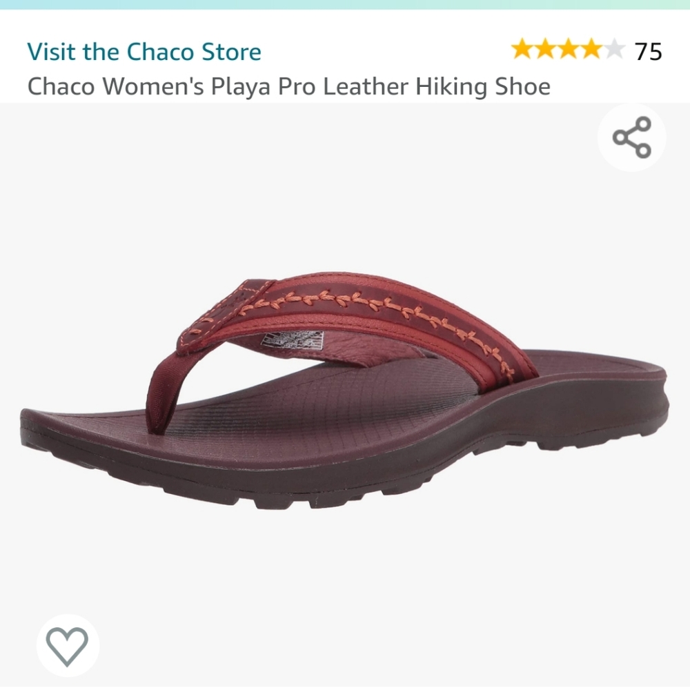 Women's Chaco Playa Pro Leather Flip Flops